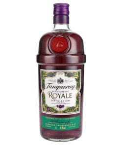 Tanqueray Blackcurrant Royale Gin 70cl – fruitige gin met zwarte bessen en vanille