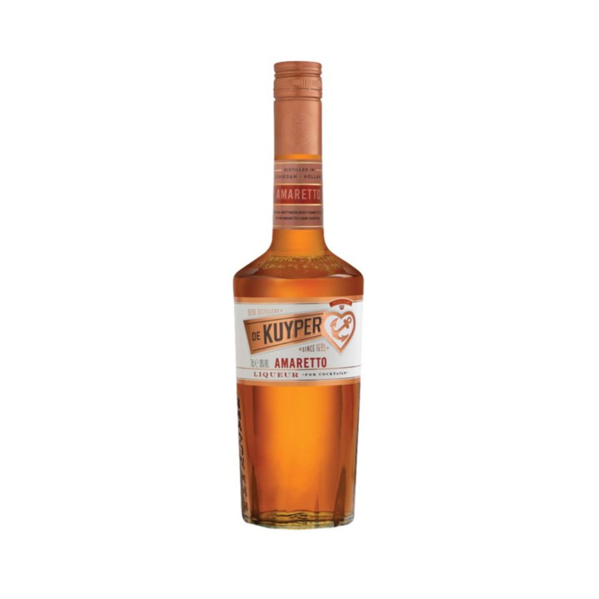 De Kuyper Amaretto Likeur 70cl – zachte amandellikeur in een stijlvolle fles