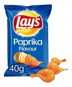 Lay's Chips Paprika Mini 40gram Doos 20 Stuks