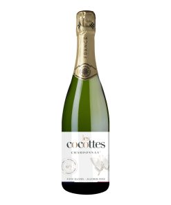 Les Cocottes Champagne Chardonnay Alcoholvrij – biologische mousserende wijn
