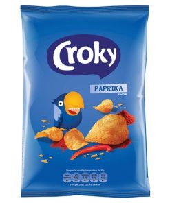 Croky Chips Paprika Doos 20 uitdeelzakjes 40 gram