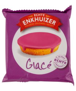 Glacé Roze Koeken Doos 18 stuks 55 gram Echte Enkhuizer