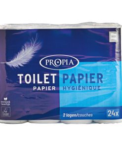 wc toiletpapier 2-laags xl pak 24 rollen propia grootverpakking kopen