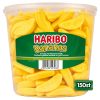 Haribo Gesuikerde Bananen Silo Emmer – 150 schuimbanaantjes