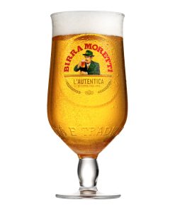 Birra Moretti Bierglas 25cl – doos met 6 originele glazen