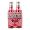Fever Tree Raspberry & Rhubarb Tonic Water 20cl – tray glazen flesjes
