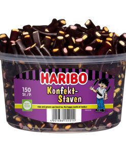 Haribo Konfekstaven Snoepjes – silo emmer 150 stuks