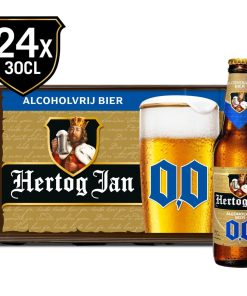 Hertog Jan 0.0 Bier flesjes in krat 24 stuks