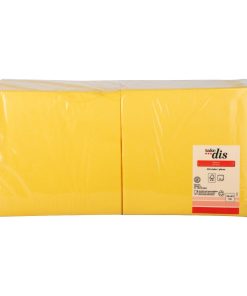servetten_2_laags_geel_horeca_33cm_33cm