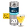 Affligem Belgisch Wit Biervat 20 Liter – tapvat witbier met schuim