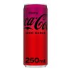 Coca Cola Cherry ZERO Blikjes 33cl – Tray 24 stuks suikervrije kersencola