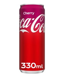 Coca Cola Cherry 33cl – tray met 24 blikjes cola met kersensmaak