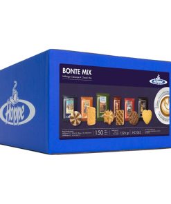 Hoppe Bonte Mix Koekjes Classic – doos 150 stuks voor koffie en horeca