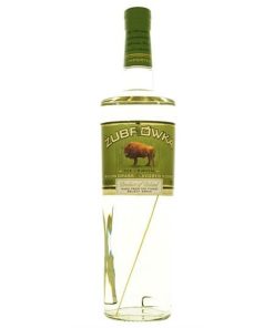Żubrówka Vodka 1 Liter fles met bisongras-karakter