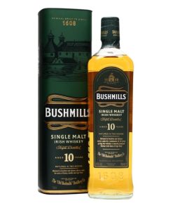 Bushmills Malt 10 Years Irish Whiskey 70cl met luxe geschenkverpakking
