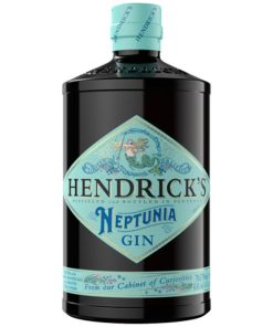 Hendrick's Neptunia Gin 70cl – maritieme gin in turquoise fles