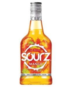 Sourz Mango Likeur 70cl fles – tropische fruitlikeur met mango en citrus