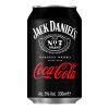 Jack Daniel’s Whisky met Cola 33cl Blikjes Tray 12 Stuks – klassieke mix van whisky en cola