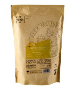 alex meijer groene thee gember citroen 400 gram kopen losse thee grootverpakking