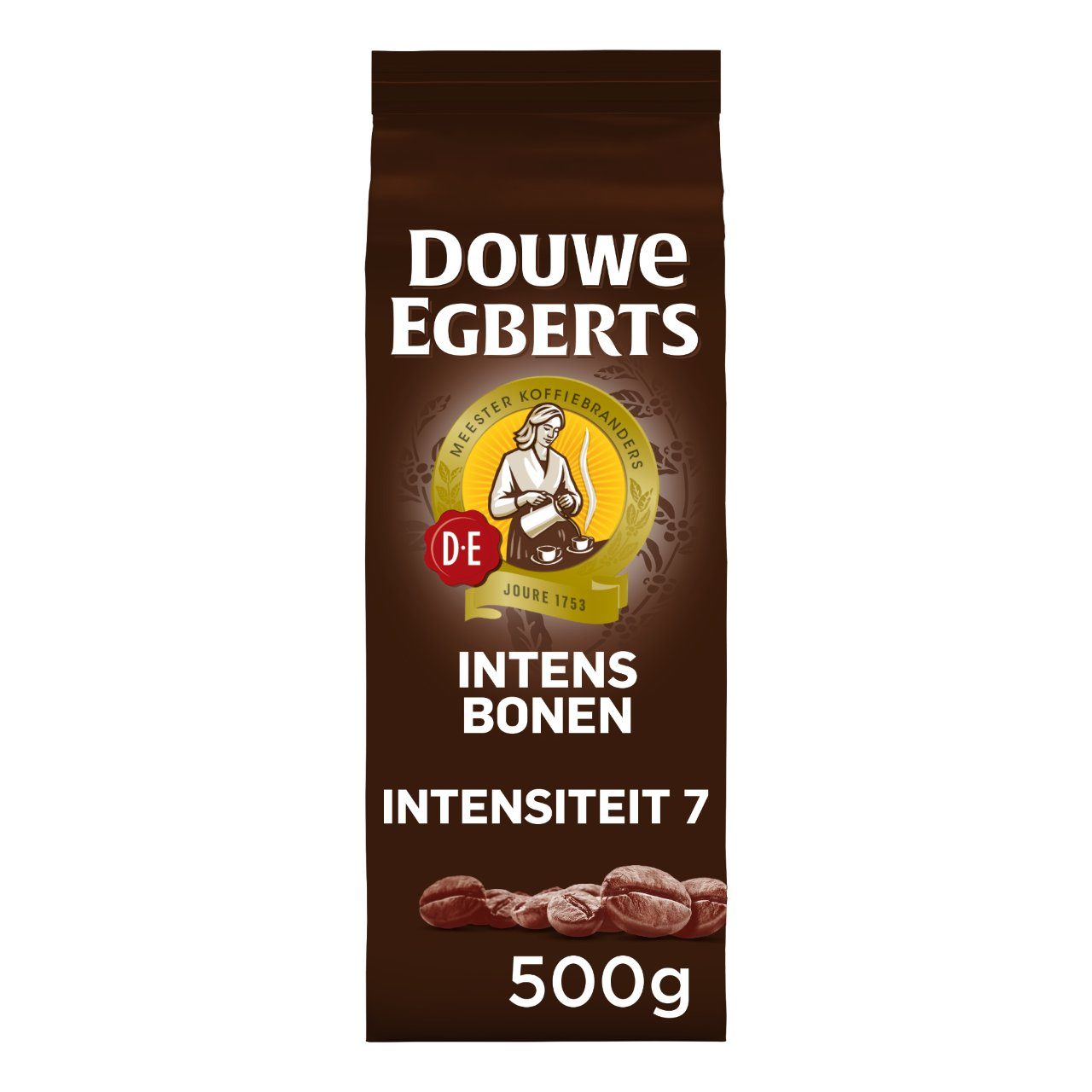 Douwe Egberts Koffiebonen Intens Zak 500 GramDouwe Egberts Koffiebonen Intens Zak 500 Gram