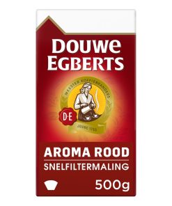 Douwe Egberts Aroma Rood Snelfilter Koffie pak 500gram x 6