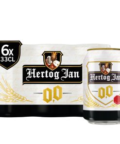 Hertog Jan 0.0 Alcoholvrij Bier Blikjes 33cl Tray