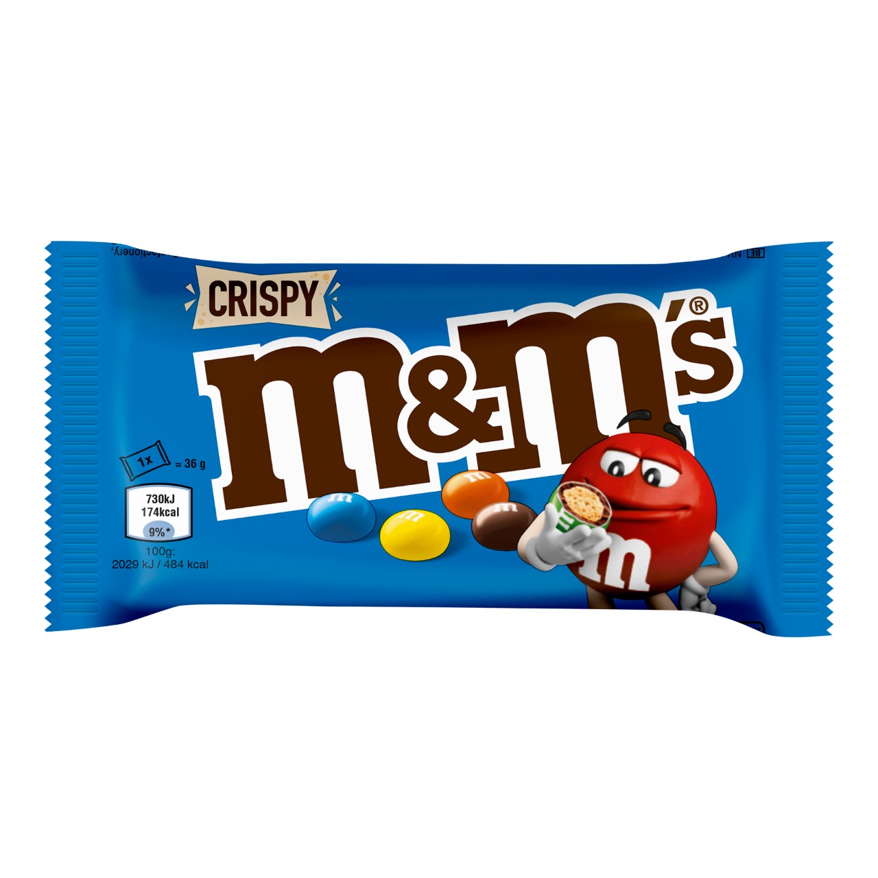 M&M’s Crispy Melk Chocolade zakjes
