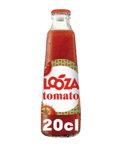 Looza Tomaat 20cl – Groentesap in glazen fles, krat 24 stuks