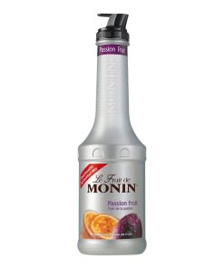 Monin Passion Fruit Puree 1 Liter – tropische passievruchtpuree voor drank en food