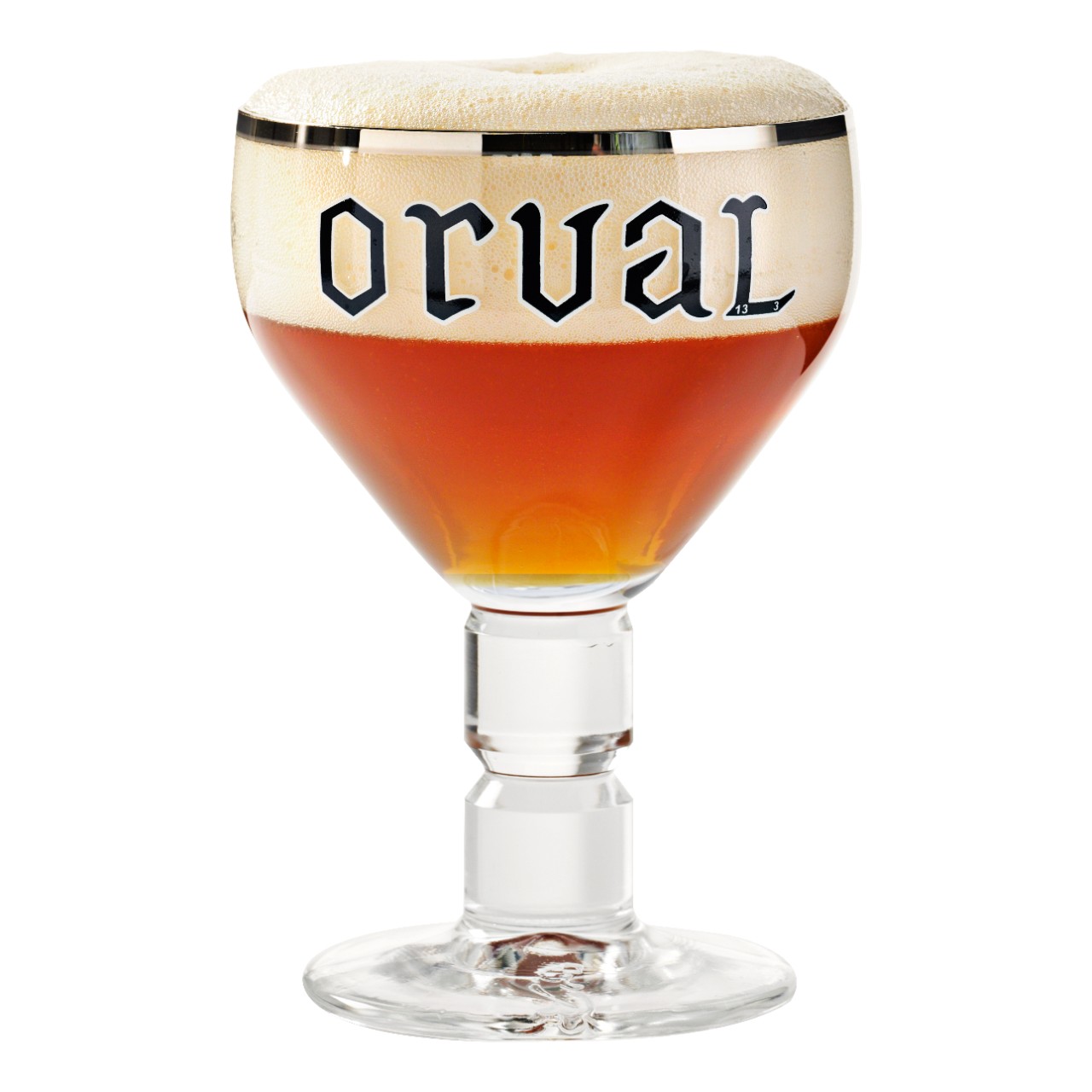 Orval Trappist Bierglas 33cl Doos 6 Stuks