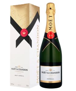 Moët & Chandon Brut Champagne 75cl met luxe geschenkverpakking