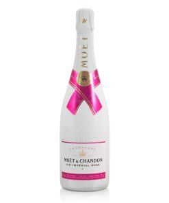 Moët Chandon Ice Imperial Rosé Champagne 75cl – roséchampagne voor ijsservering met fruitige, frisse stijl.