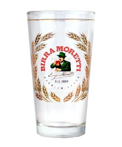 Birra Moretti Bierglas Vaasje 25cl Doos 6 Stuks