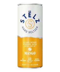 Stelz Mango Hard Seltzer 25cl Blikjes