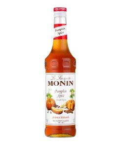 Monin Pumpkin Spice Siroop 70 cl – warme herfstkruiden in één fles