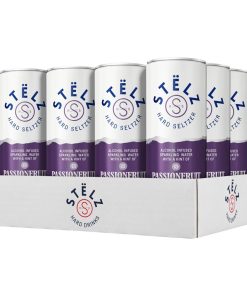 Stelz Passionfruit Hard Seltzer 25cl – tray met 12 blikjes alcoholische bruisdrank