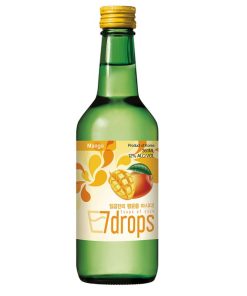 7 Drops Soju Mango 360ml – Koreaanse fruitsoju