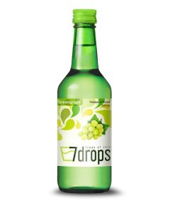 7 Drops Soju Greengrape 360ml – Koreaanse fruitsoju