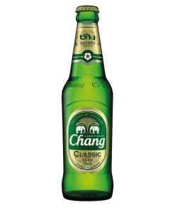 Chang Classic Beer Flesjes 32cl – Thais lagerbier in tray van 24 stuks