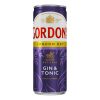 Gordon's Gin met Tonic Blikjes 25cl Tray 12 Stuks – ready-to-drink gin-tonic
