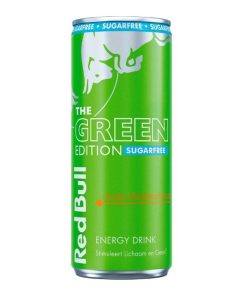 Red Bull Green Edition Sugar Free Blikjes 25cl Tray 12 Stuks