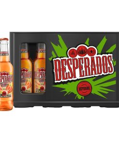 Desperados Strawberry Margarita Bier Flesjes 33cl Krat 24 Stuks