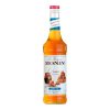 Monin Caramel Suikervrij Siroop 70cl – suikervrije karamelsiroop voor koffie