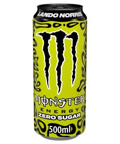 Monster Lando Norris Energy Drink Blikjes 50cl – tray met 12 blikjes