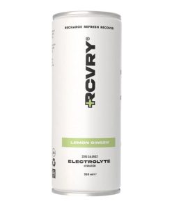 RCVRY Lemon-Ginger 25cl – tray met 12 suikervrije elektrolytendrankjes