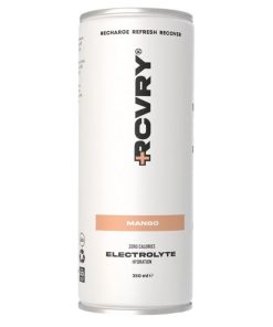 RCVRY Mango 25cl – tray met 12 elektrolytendrankje zonder koolzuur
