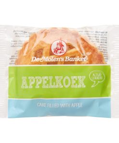 De Molen Gevulde Appel Koeken 50gr – doos 30 stuks