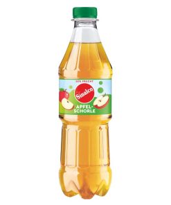 Sinalco Apfelschorle 50cl – tray met 18 bruisende appelflessen