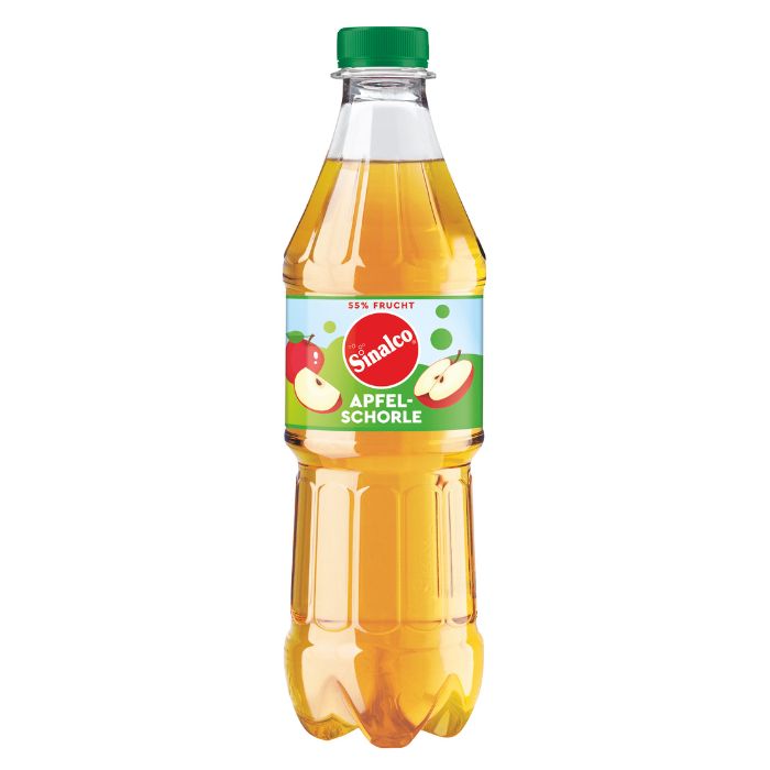 Sinalco Apfelschorle 50cl – tray met 18 bruisende appelflessen