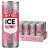 Smirnoff Ice Raspberry 25cl – tray met 12 vodka mix blikjes